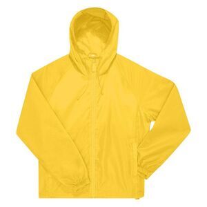 B&C Unisex Adult #Reset Windbreaker / Pop Yellow